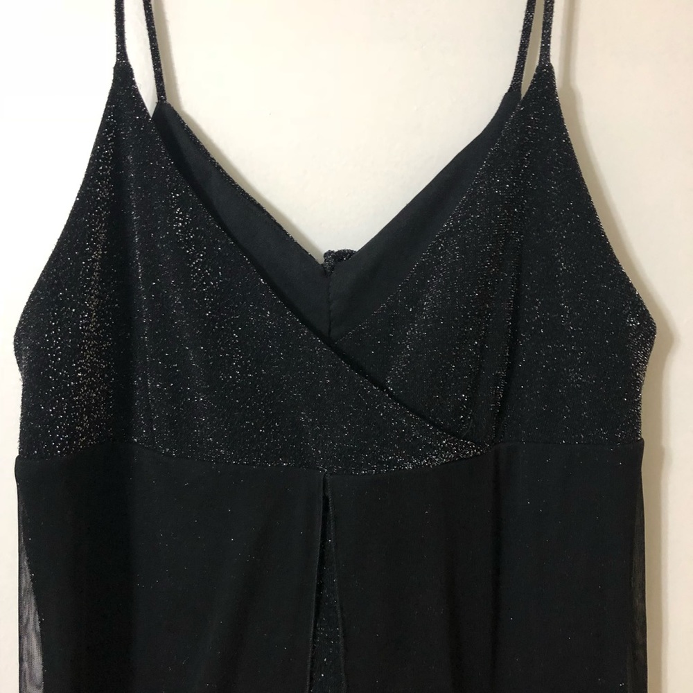Sparkly Little Black Dress